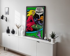 Barbarella Movie Poster 1967 French Sci Fi Jean Claude Forest Film Art