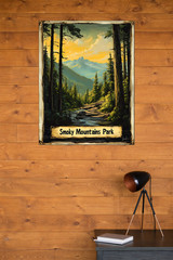 SMOKY MOUNTAINS NATIONAL PARK ART WALL POSTER/PRINT 8 OPTIONS FREE SHIPPING n83