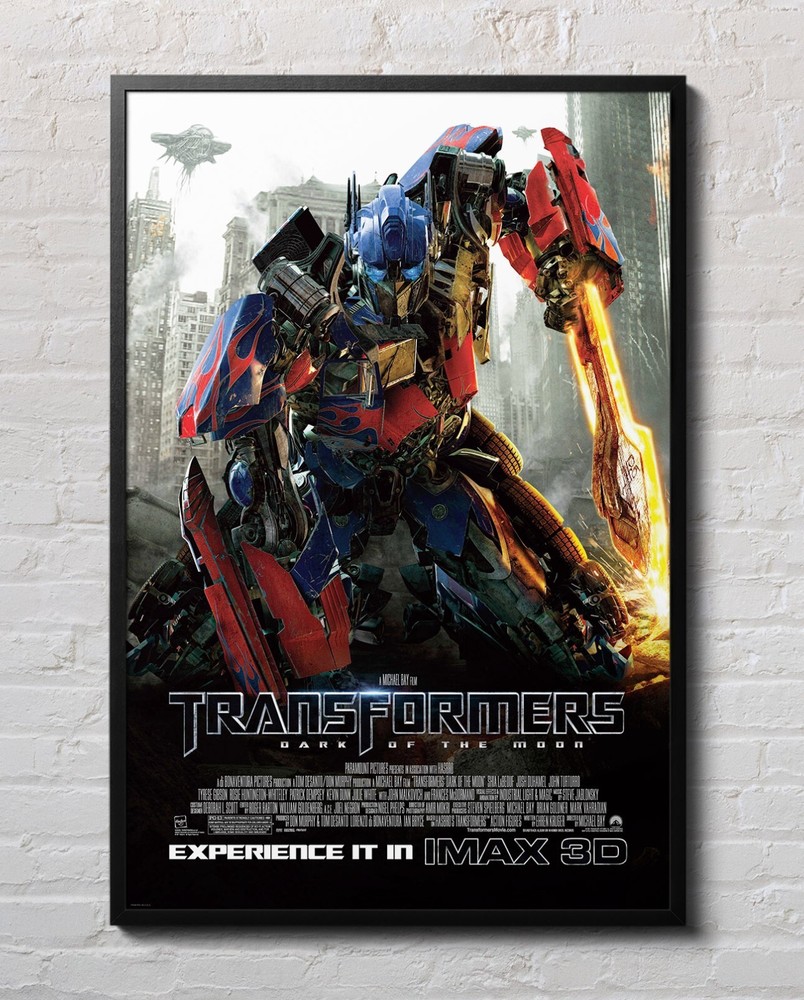 Transformers Dark Of The Moon 2011 Movie Poster 24″x36″ Glossy Unframed 1192
