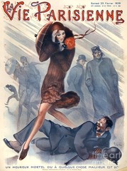 17238.Wall Decor Poster.Interior Art.La Vie Parisienne Fashion Magazine Cover