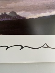 Man Ray Lips Poster Artpost Fotofolio Editions 1988 52.5″ X 25″
