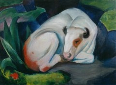 The White Bull : Franz Marc : 1911 : Archival Quality Art Print