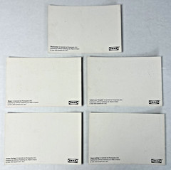 IKEA Urban Vintage Art Cards 4″ x 6″ Set of 5 open package Urban Vintage KORT