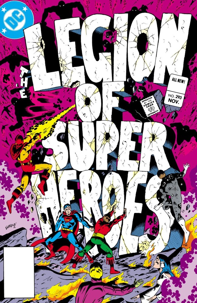 LEGION OF SUPER-HEROES #293 – COMIC COVER 11″x17″ POSTER PRINT