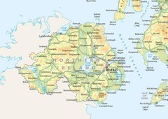 United Kingdom of Great Britain and Northern Ireland Map – 16.5 x 23.3 inches…