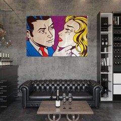 61077 Roy Lichtenstein Pop Wall Decor Print Poster