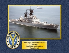 USS John F. Kennedy CV67 16 X 20 Custom Personalized Print of US Navy Gift Idea
