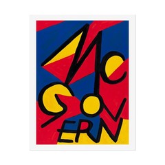 McGovern by American artist Alexander Calder 1972 Campaign Poster