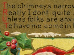 Vintage 1908 Christmas Poster SET! (Multiple Sizes) – Kris Kringle – Santa Claus