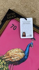 SAPNA SHAH EL PAVO REAL WALL ART 12″x18″ LOTERIA #70 LOTTERY PRINT PEACOCK DECOR