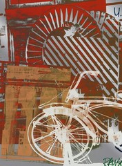 ROBERT RAUSCHENBERG Bicycle, National Gallery, 1991