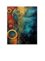 16×20 Ethereal Abstract Canvas Print Wall Art