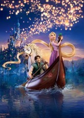 TANGLED Vintage Classic Disney Collectors Poster 2 – POSTER 20×30