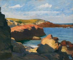 Edward Hopper : Sea at Ogunquit : 1914 : Archival Art Print