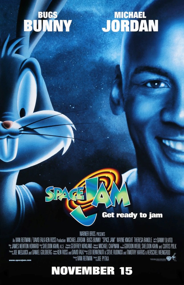 AA3935 Space Jam film By Joe Pytka 1996 Movie Poster 11×17