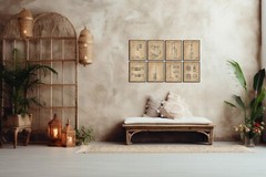 Set of 8 Jazz Instruments Patent Wall Art Prints (8×10) Gifts for Musicians