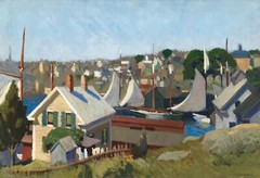Edward Hopper : Gloucester Harbor : 1912 : Archival Art Print