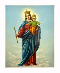 Mary Helper Christians 8″ x 10″ Unframed Print Picture Poster Wall Art Imagen