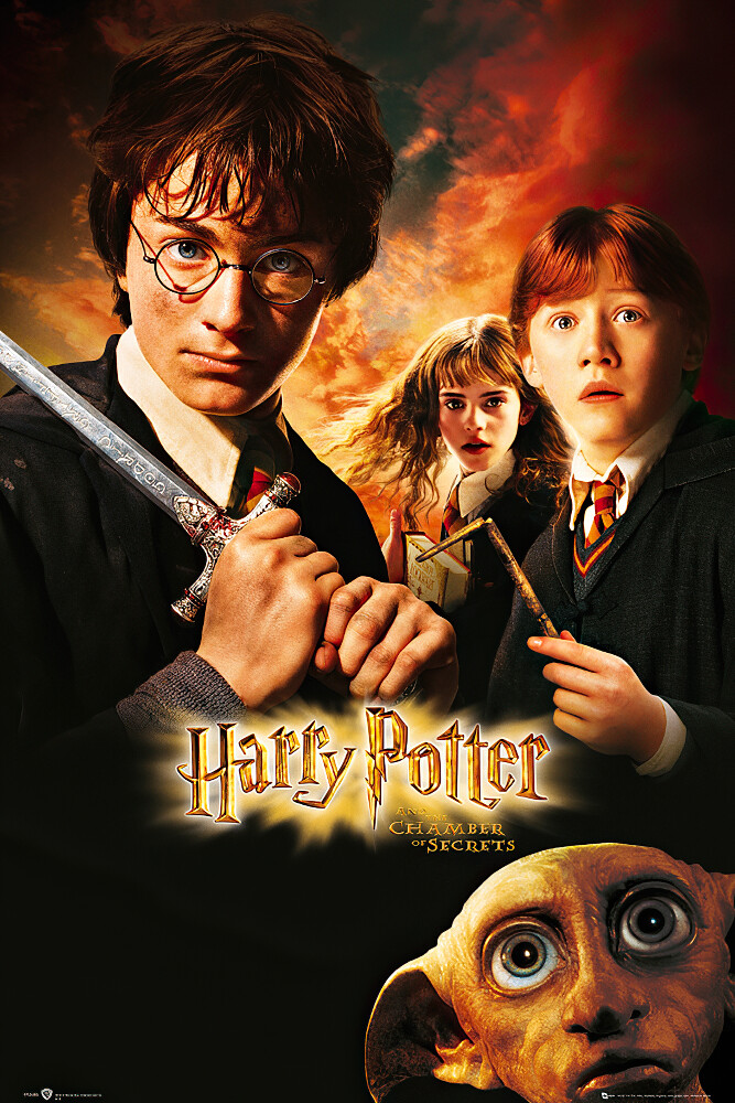 Harry Potter And The Chamber Of Secrets – Movie Poster (Regular Style)