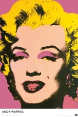 Andy Warhol Marylin Monroe Pop Art Poster 24×36 – Graphic Diptych Wall Print New