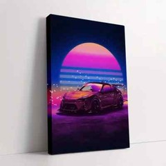 Framed Canvas Modern Elegant Luxury Car Wall Art – Perfect for Living Room