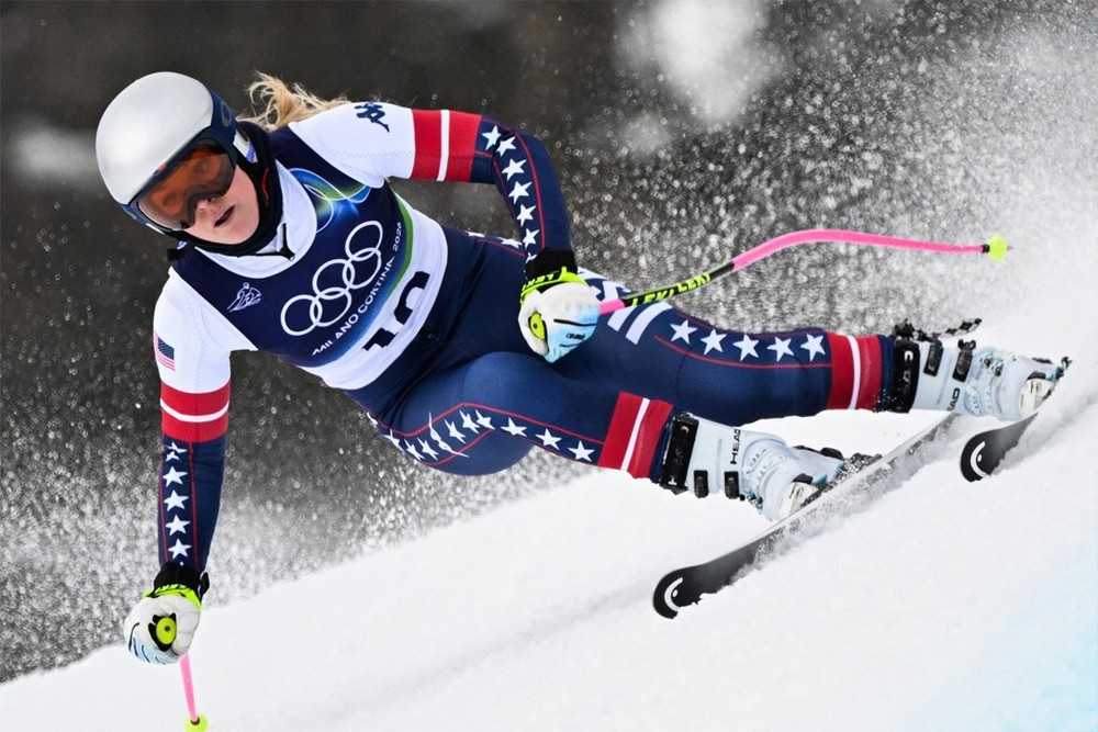 Lindsey Vonn US Alpine Ski Racer – Winter Games Sport Tribute – POSTER 20″x30″