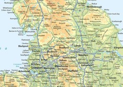 United Kingdom of Great Britain and Northern Ireland Map – 16.5 x 23.3 inches…