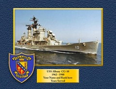 USS AMERICA CVA-CV66 8.5 X 11 Custom Personalized Print of US Navy Ships Gift