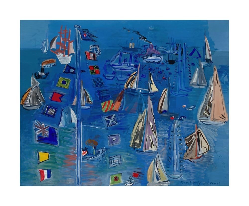 Raoul Dufy Cowes Regatta : Archival Quality Giclée Art Print 1929