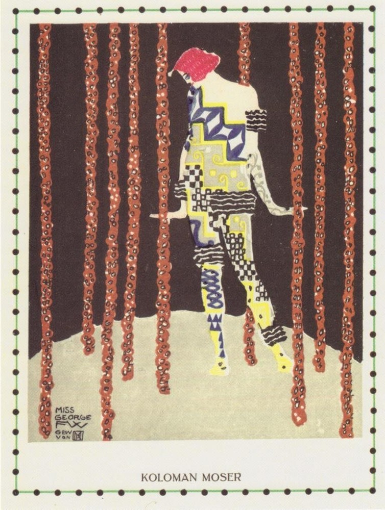 Dancer : Koloman Moser : 1911 : Archival Quality Art Print