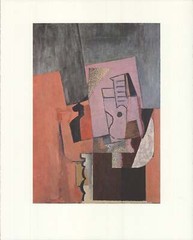 PABLO PICASSO La Guitare 19.75″ x 15.75″ Offset Lithograph 1990 Cubism