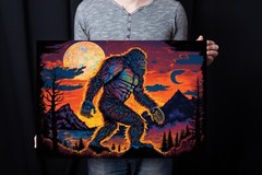 20×16 Bigfoot Canvas Print Wall Art