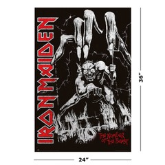 Iron Maiden – Music Poster (Number Of The Beast) (Size: 24″ x 36″)
