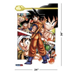 Dragon Ball – Anime TV Show Poster (Dragonball – Son-Goku Story) (Size 24 x 36″)
