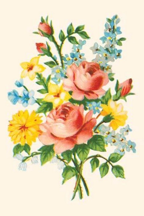 Fancy Flower Arrangement #2 Poster Print