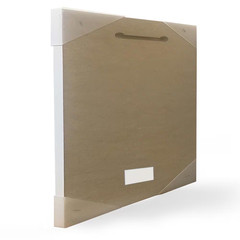 12 In. X 12 In. «White Farmhouse Mill Can Filled with Greenery» by Kimberly Alle