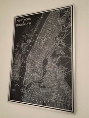 IKEA Kopparfall New York City & Brooklyn Metal Picture 19 ¼x27 ½ » By Jake Hukee