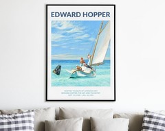 Edward Hopper Exhibition Poster Ground Swell Museum Print Famous American