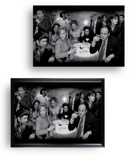 12×18″ The Soprano’s Gang Promo Print/Photo – Awesome! (Framing Optional)