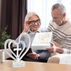 Wedding Heart Sculpture Gifts Best Wedding Gifts for Couple Parents Anniversary