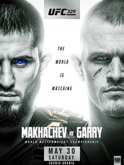 Conor McGregor vs Max Holloway 2 UFC 329 Fight Poster MMA Event Wall Art Print