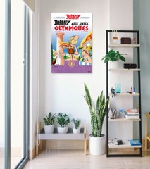 Asterix At The Olympic Games – Comic Poster (Original French Comic Cover)