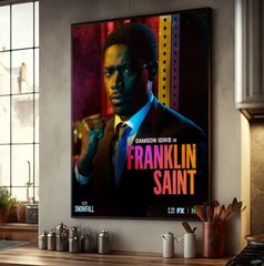 snowfall Movie Sticky Posters Whitepaper Sticker DIY Room Bar Cafe Posters