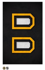 Boston Hockey Wall Vinyl Decal Sports Logo Art Poster Print Removable Adhesive