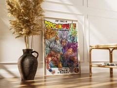 Dragon Ball Super Manga Volume 24 Poster Print Goku Gohan Beast Anime Wall Art
