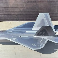 Aviation Wall Art F-22 Raptor Fighter Jet Framed Print Air Force Military