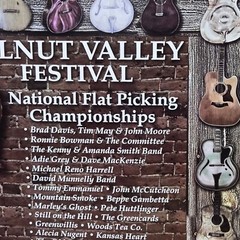 Walnut Valley Festival 2007 Poster Guitar Flat Picking Championships Winfield KS
