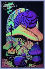 Alice in Wonderland Blacklight Poster 23 x 35