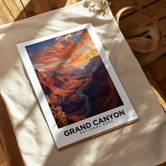Grand Canyon National Park – Travel Poster, Home Decor, Arizona Destinations