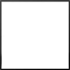 BLACK ALUMINUM POSTER / PRINT FRAME (SIZE: 16″ X 16″)